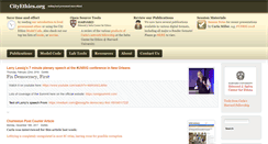 Desktop Screenshot of cityethics.org